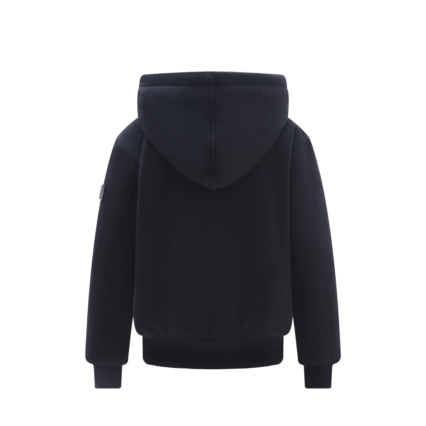 Men's Heavy Fur Lined Sweatshirt Grey Fur