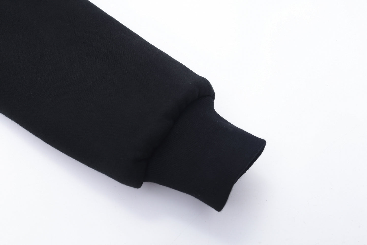 Men's Heavy Fur Lined Sweatshirt Grey Fur