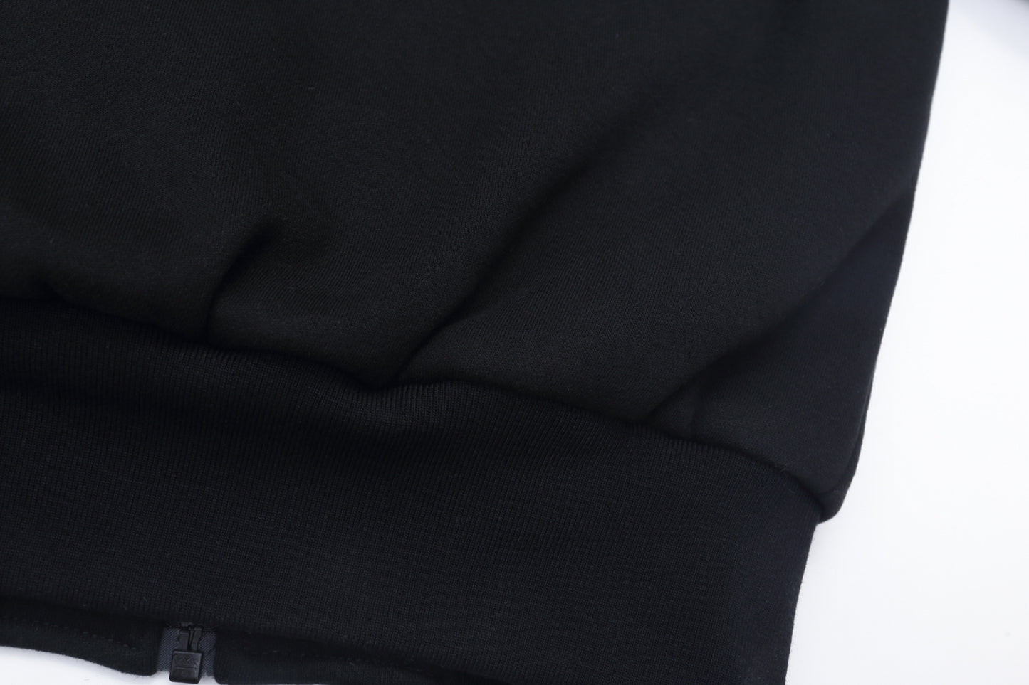 Men's Heavy Fur Lined Sweatshirt Grey Fur