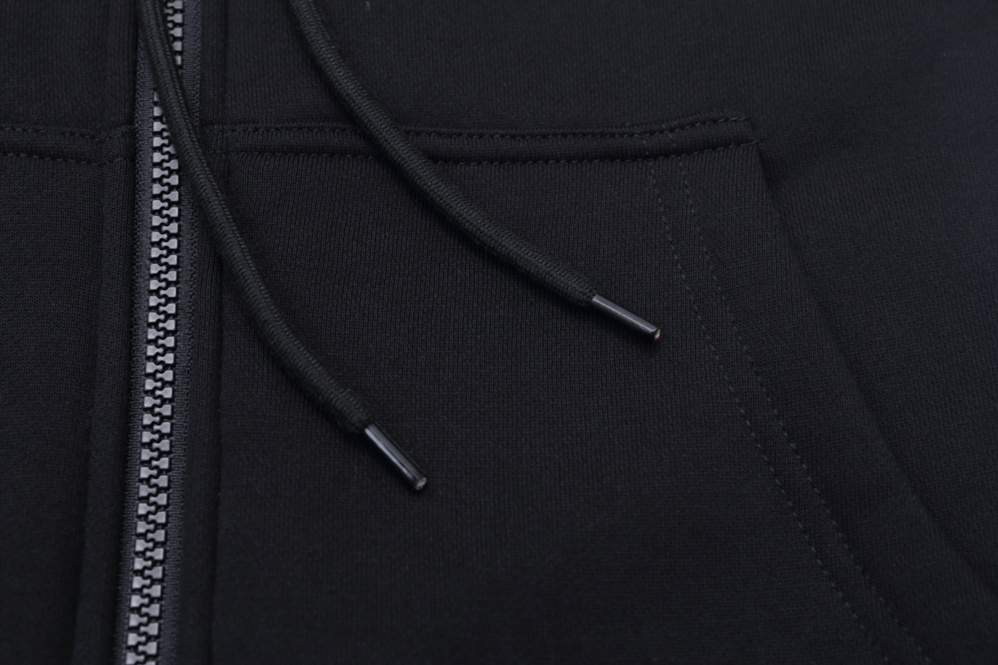 Men's Heavy Fur Lined Sweatshirt Grey Fur