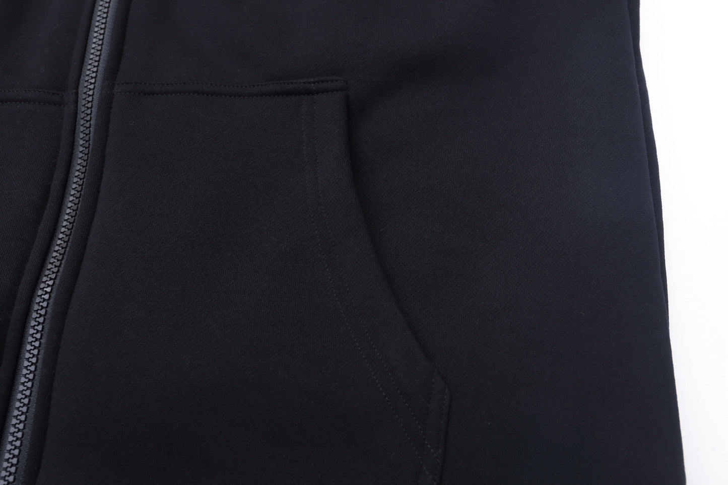 Men's Heavy Fur Lined Sweatshirt Grey Fur